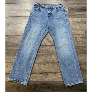 Madewell Jeans 90's Straight Medium Wash Size 29P 29 Petite